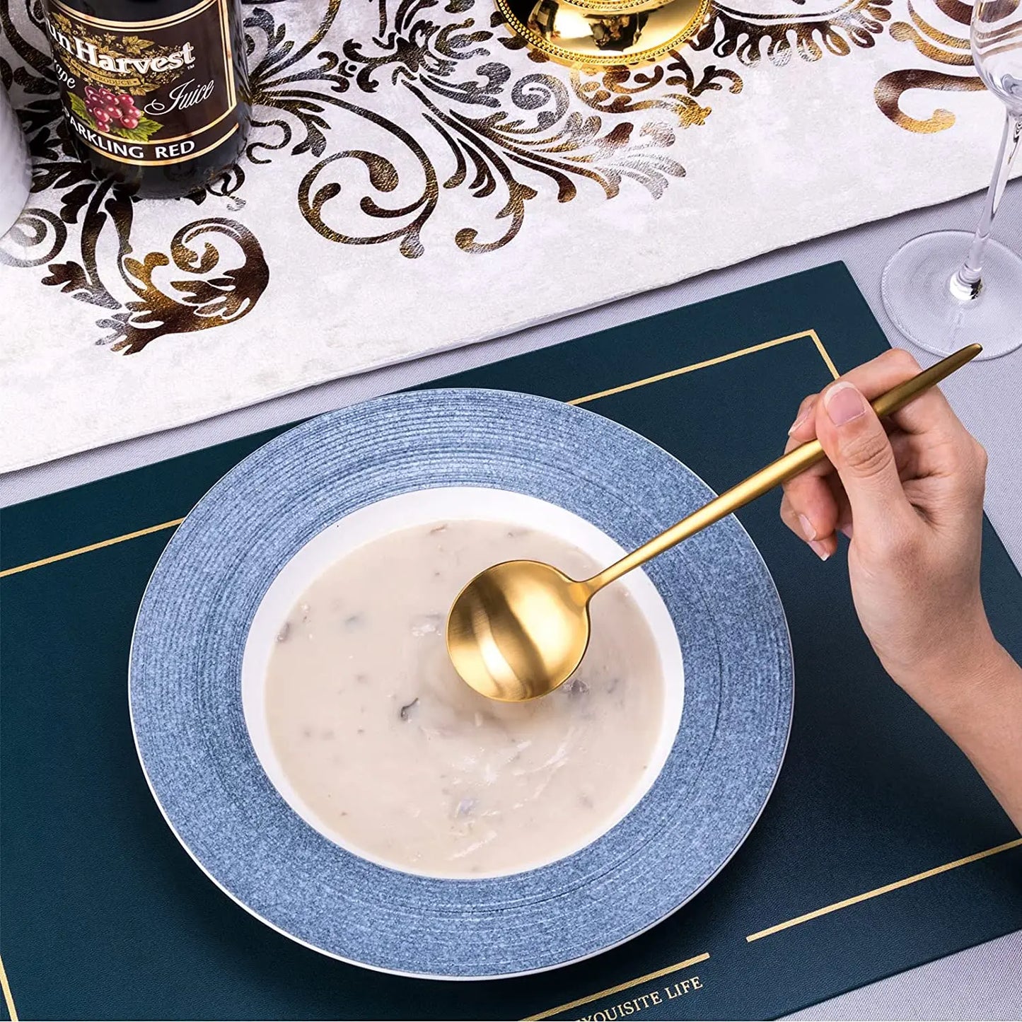 Talheres Luxo 24 peças