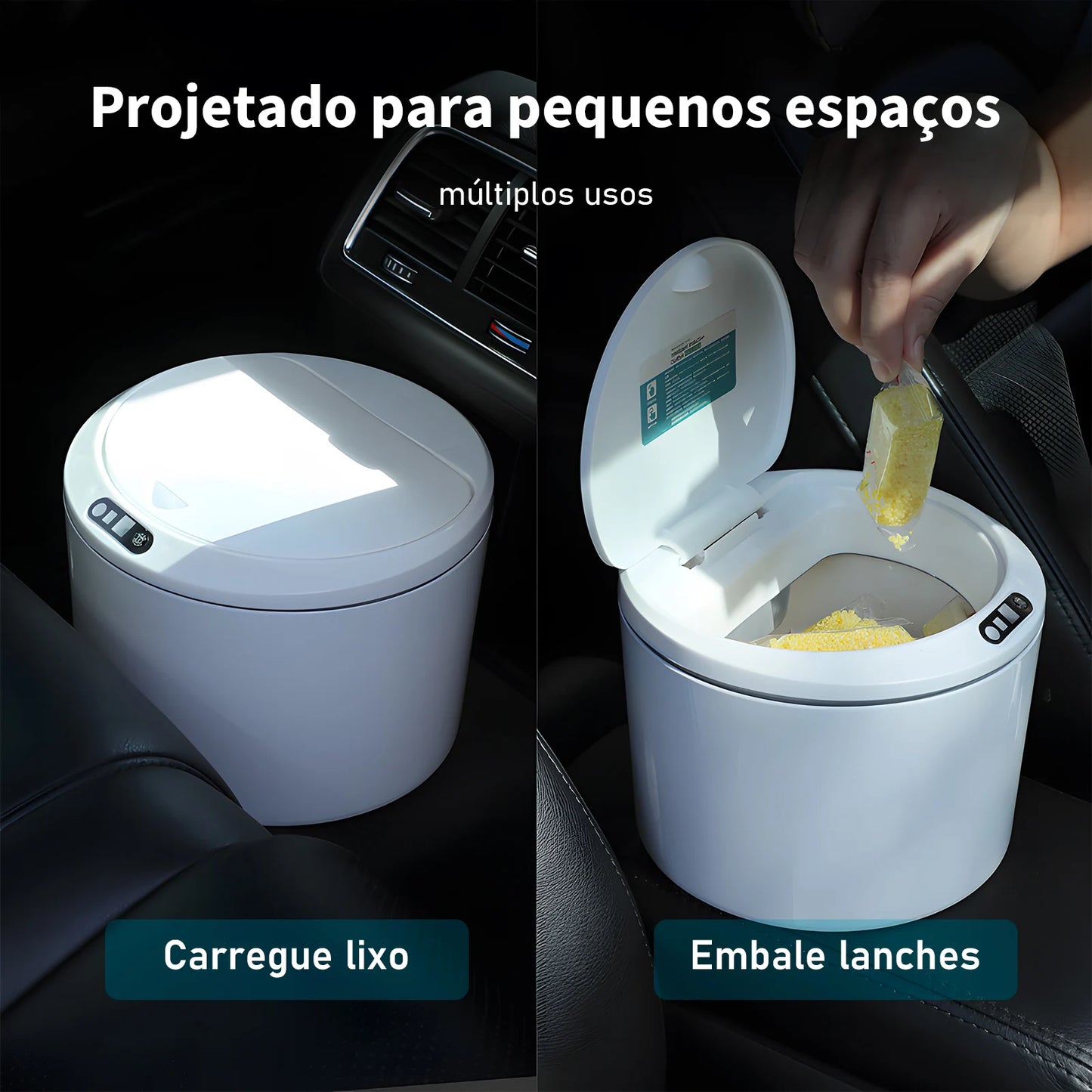 Lixeira Smart 3L com Sensor