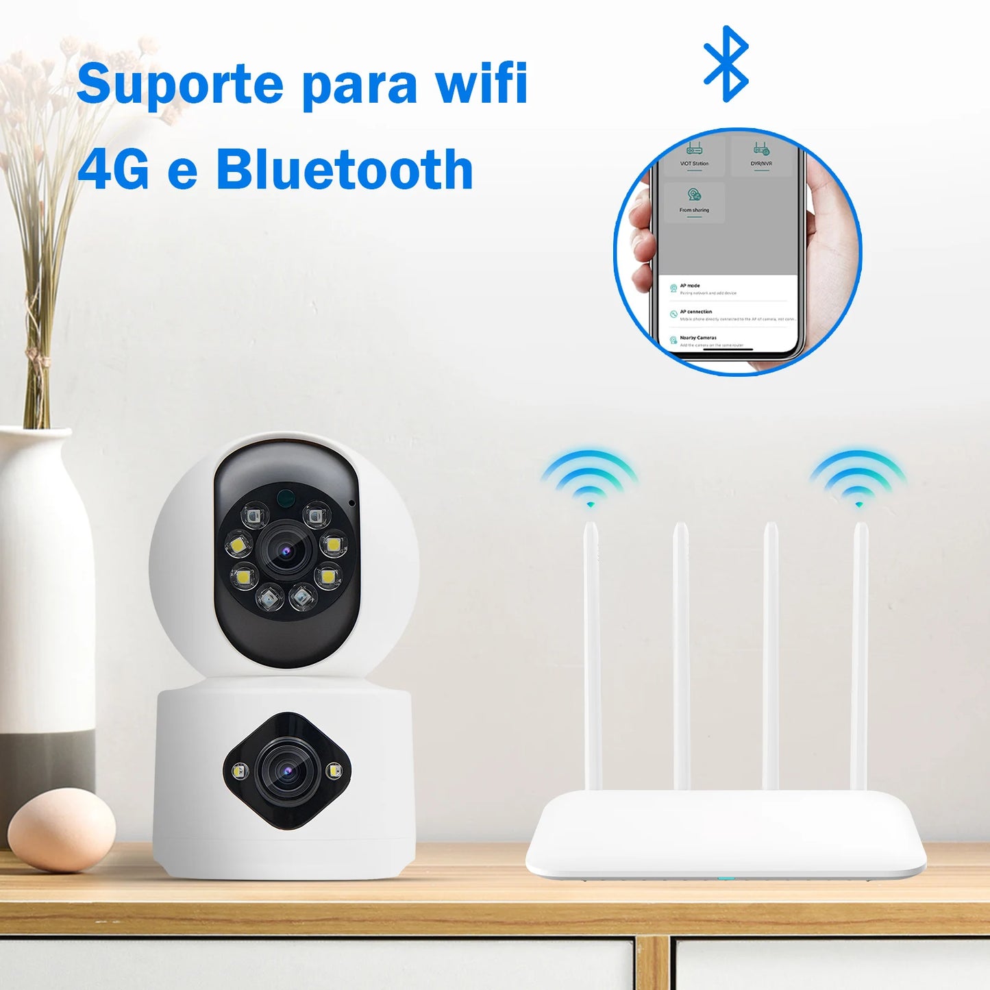 Câmera de Segurança Smart