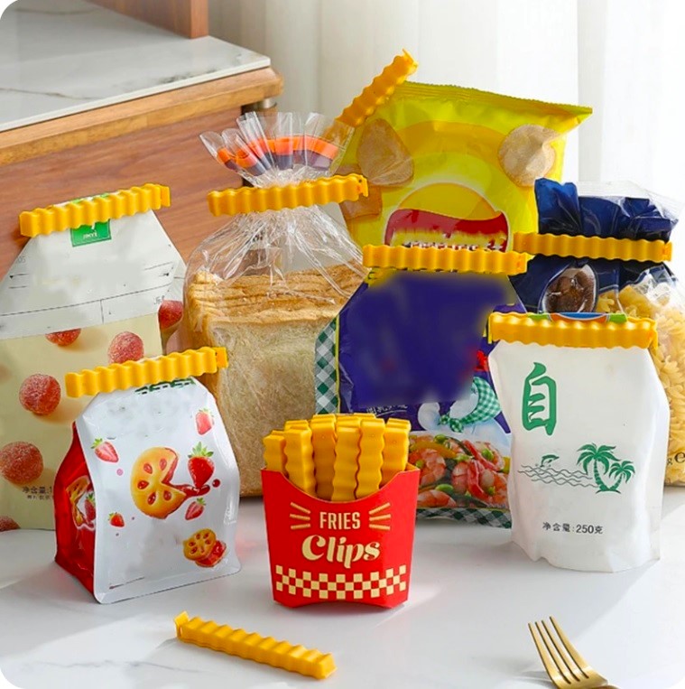 Kit 12 Seladoras Batatinhas com Caixinha Magnética