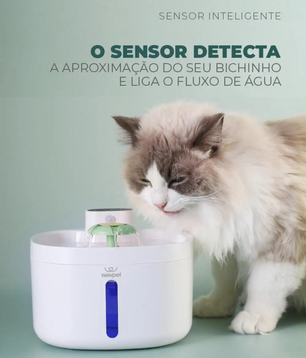 Fonte de Água Smart para Gatos
